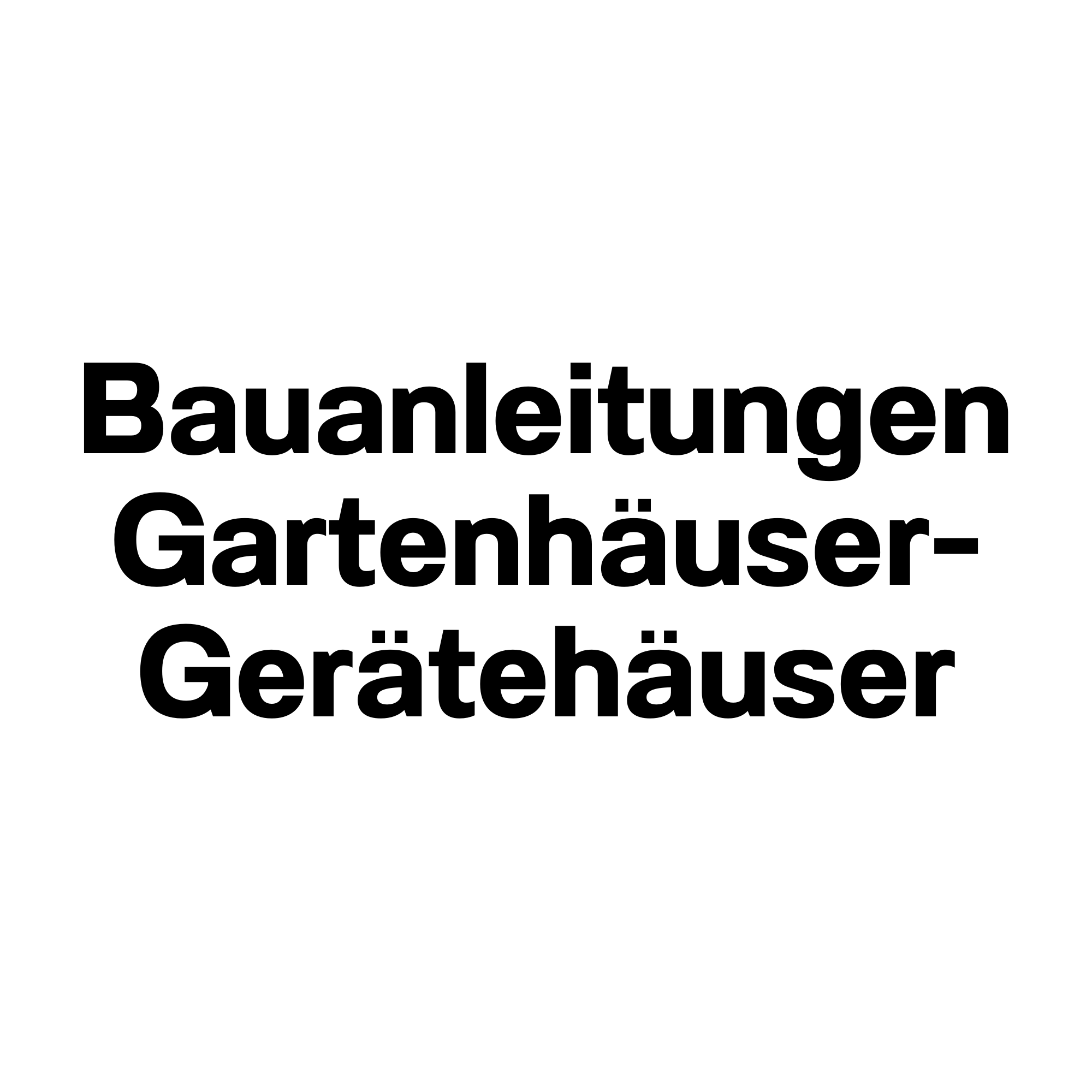 Gartenhaus / Gerätehaus