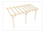 Anlehn,-Pultdachcarport selber bauen Anleitung / Bauplan PDF