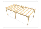 Terrassenüberdachung selber bauen Anleitung / Bauplan PDF