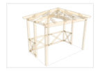 Pavillon selber bauen Anleitung / Bauplan PDF