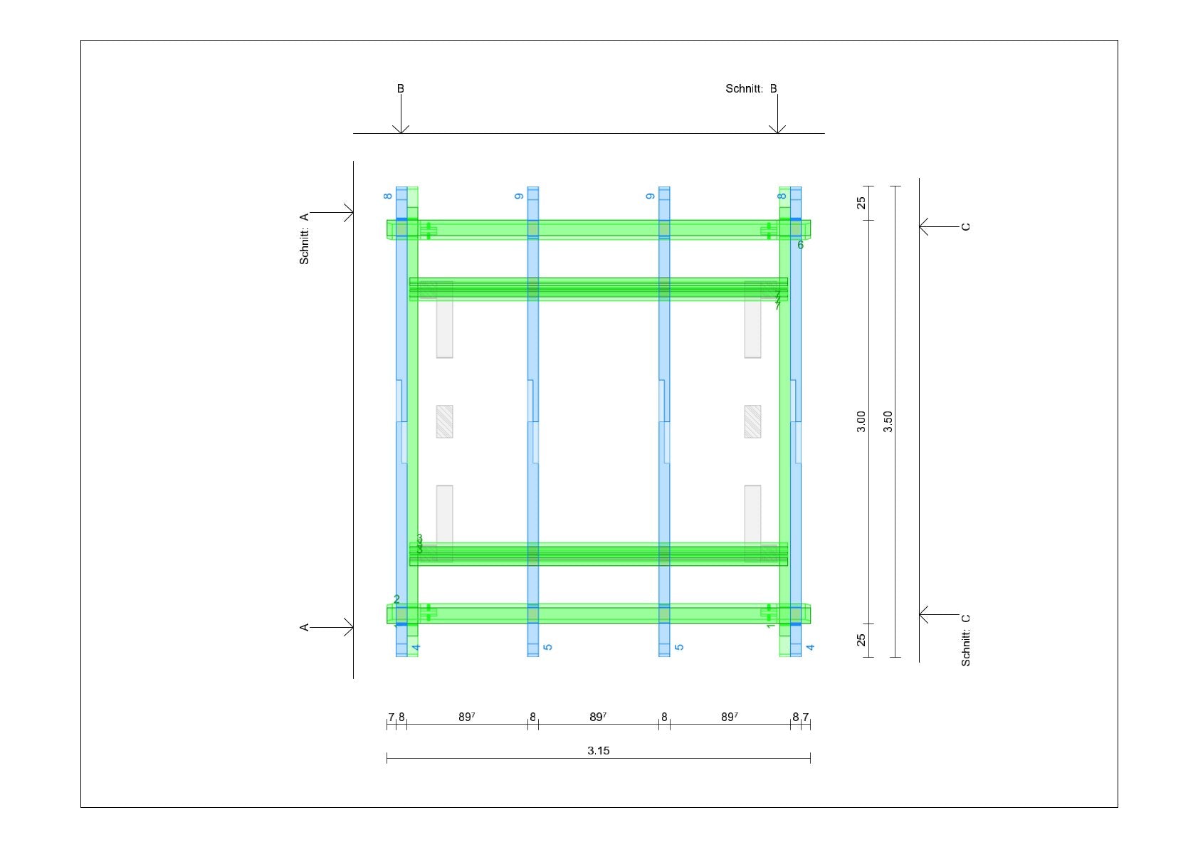 Gartenbank selber bauen Anleitung / Bauplan PDF