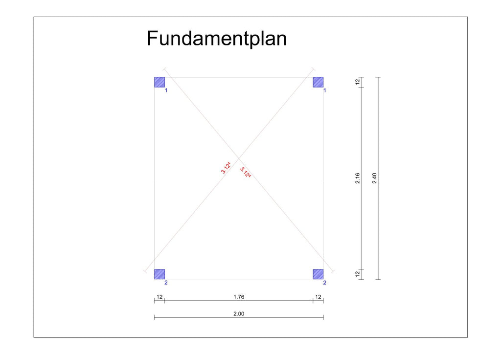 Motoradcarport selber bauen Anleitung / Bauplan PDF