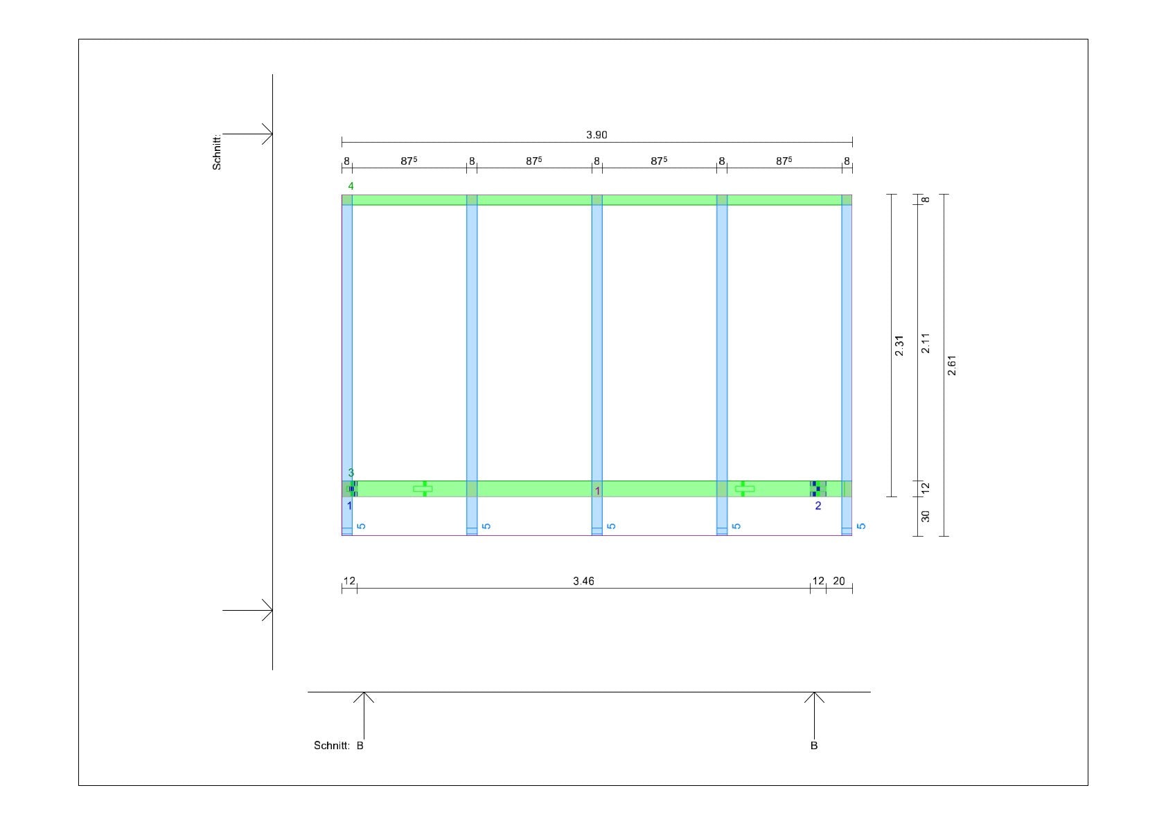 Eingangsüberdachung selber bauen Anleitung / Bauplan PDF