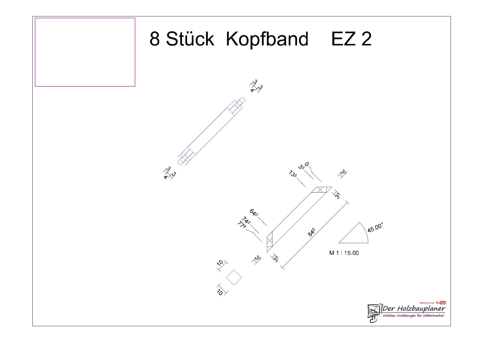 Flachdachcarport selber bauen Anleitung / Bauplan PDF