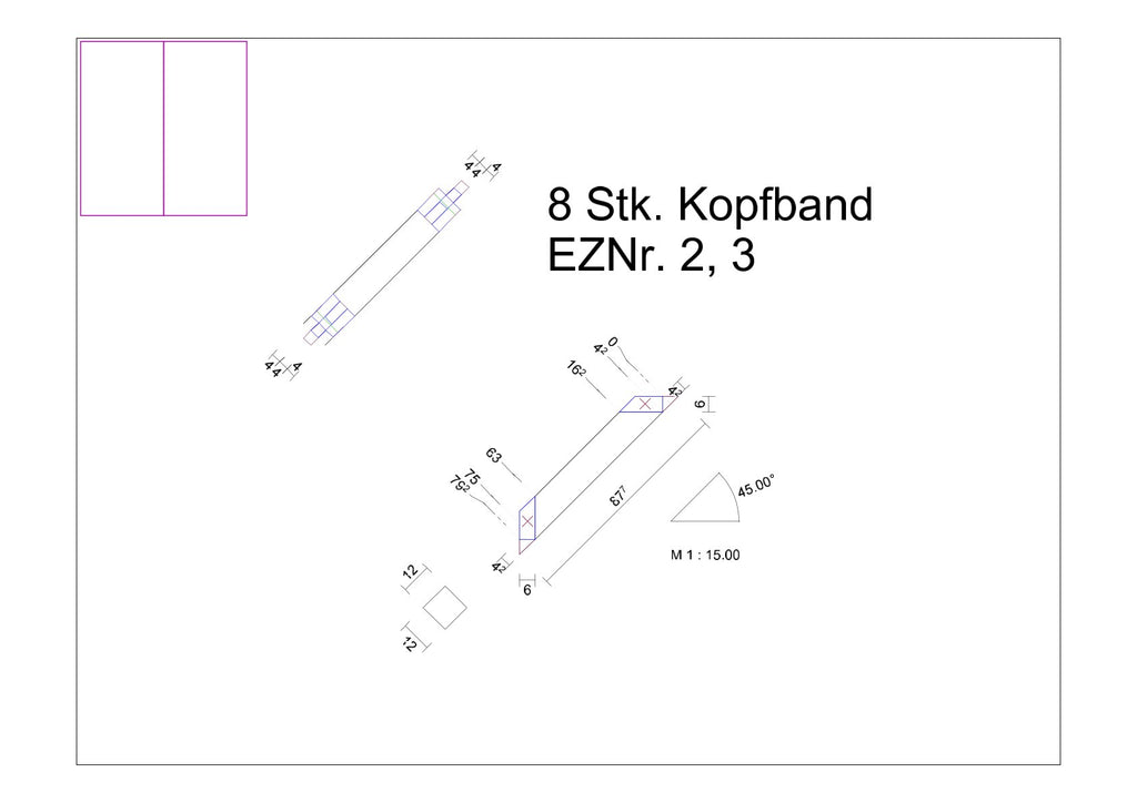 Satteldachcarport selber bauen Anleitung / Bauplan PDF