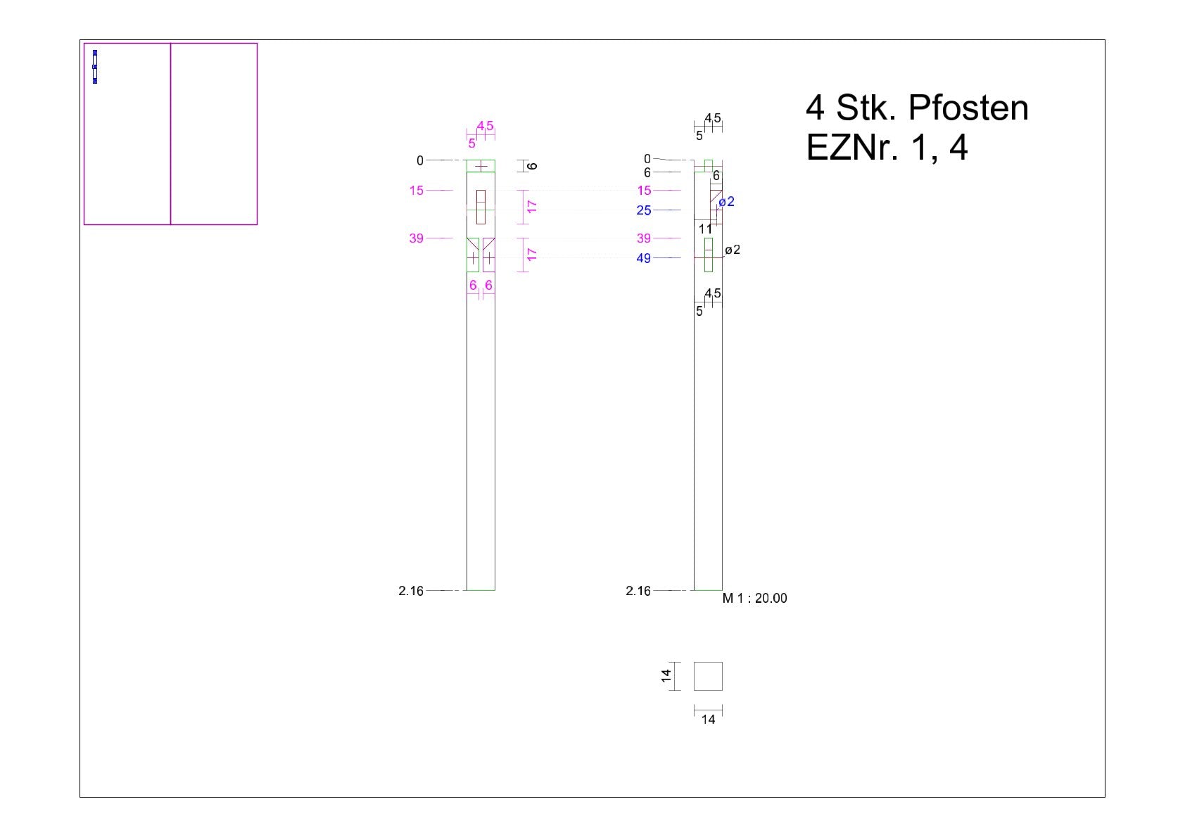 Satteldachcarport selber bauen Anleitung / Bauplan PDF
