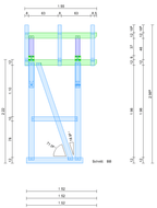 Eingangsüberdachung selber bauen Anleitung / Bauplan PDF