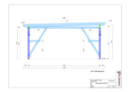 Flachdachcarport selber bauen Anleitung / Bauplan PDF