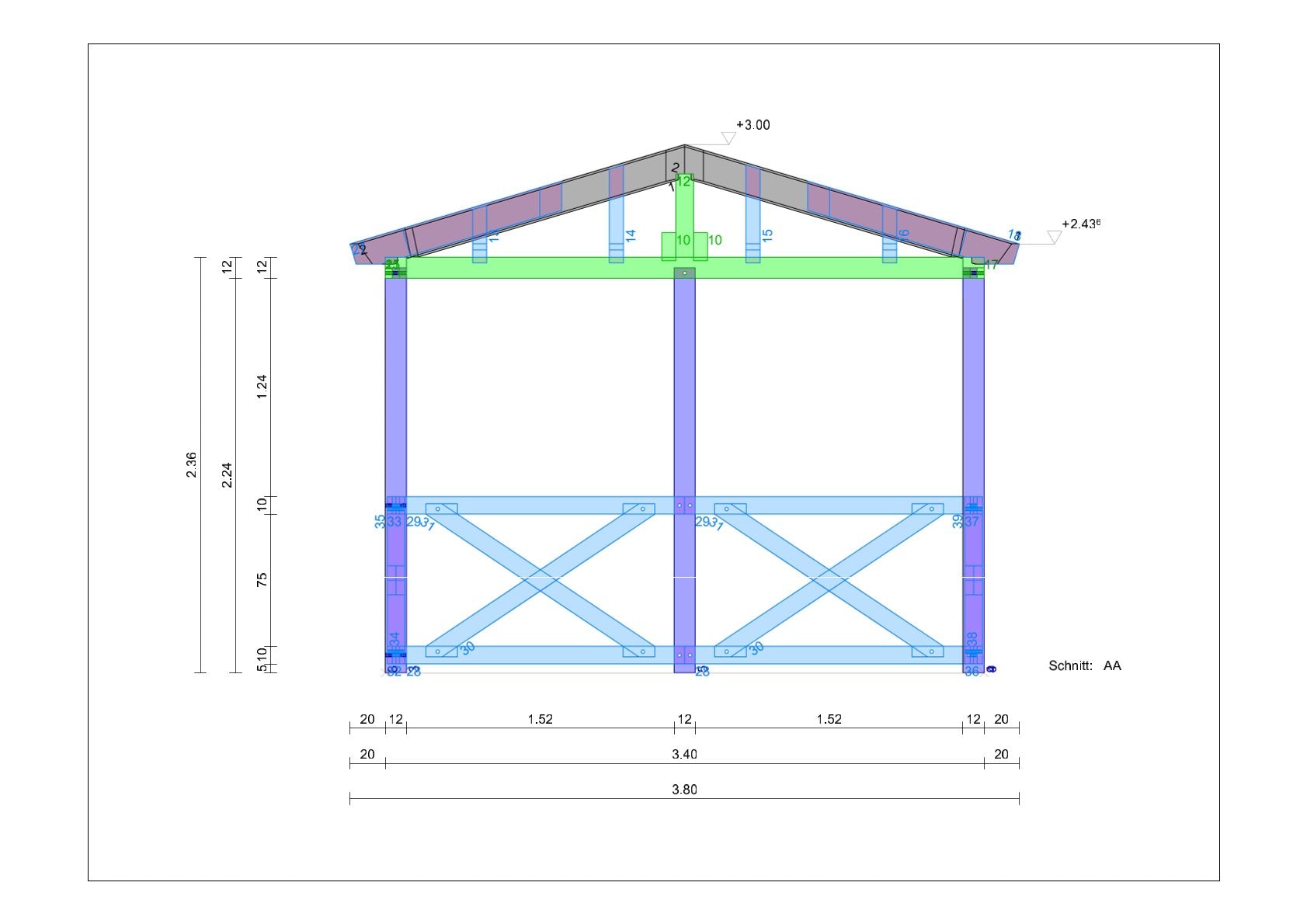 Pavillon selber bauen Anleitung / Bauplan PDF