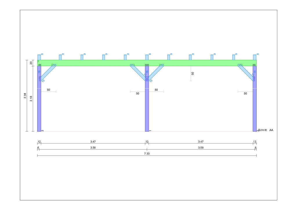 Terrassenüberdachung selber bauen Anleitung / Bauplan PDF