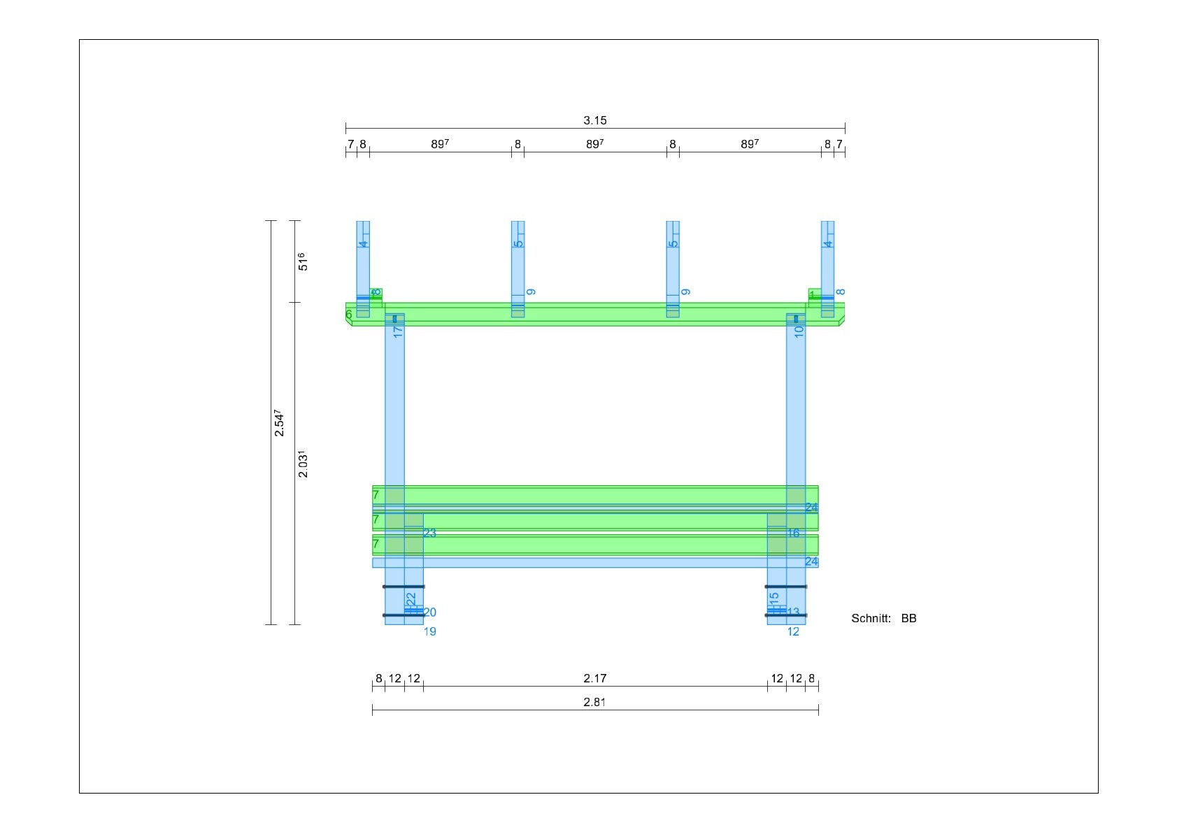 Gartenbank selber bauen Anleitung / Bauplan PDF