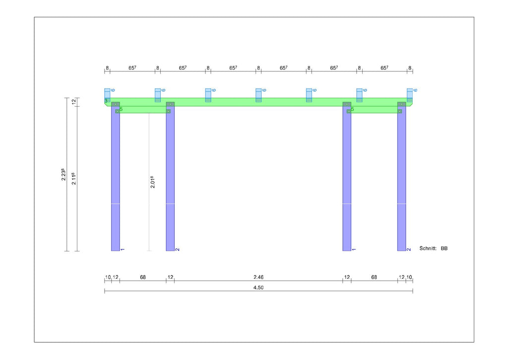 Terrassenüberdachung selber bauen Anleitung / Bauplan PDF