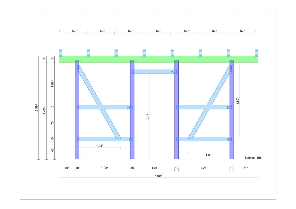 Gerätehaus selber bauen Anleitung / Bauplan PDF