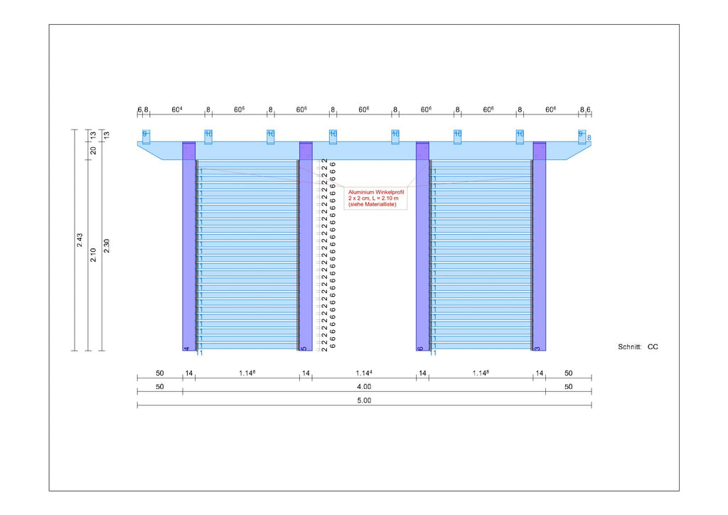 Pergola selber bauen Anleitung / Bauplan PDF