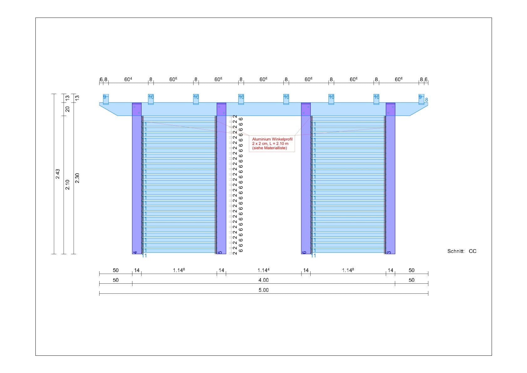 Pergola selber bauen Anleitung / Bauplan PDF